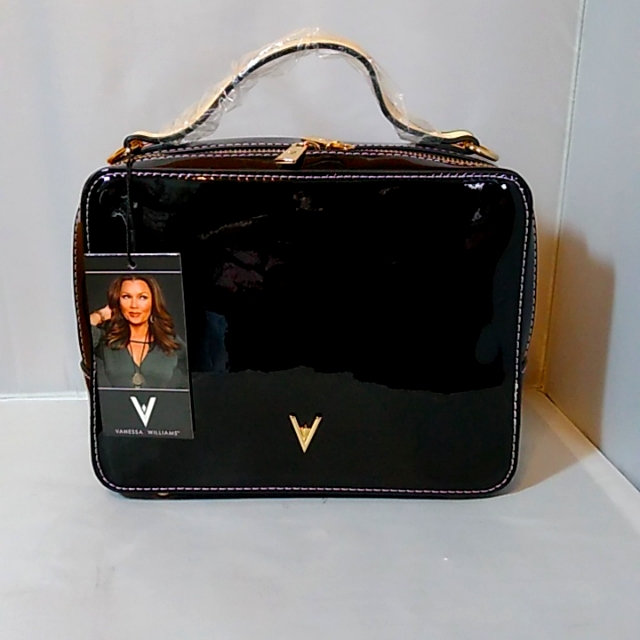 Vanessa Williams Brand Patent Leather Bag